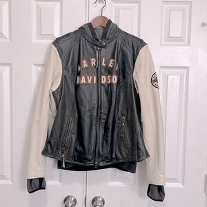 Harley-Davidson Women’s 1 W 2-in-1 Cowhide Leather Riding Jacket